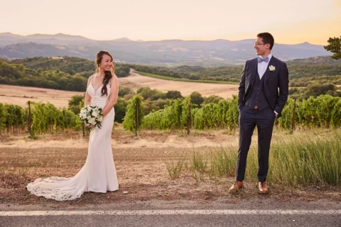 castle winery elopement corrina benny