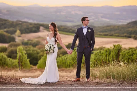 castle winery elopement corrina benny