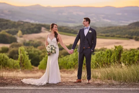 castle winery elopement corrina benny