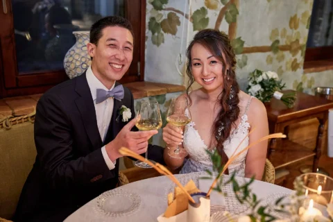 castle winery elopement corrina benny