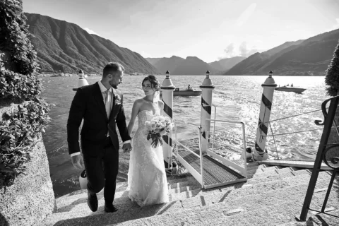 classic lake como elopement eva michal