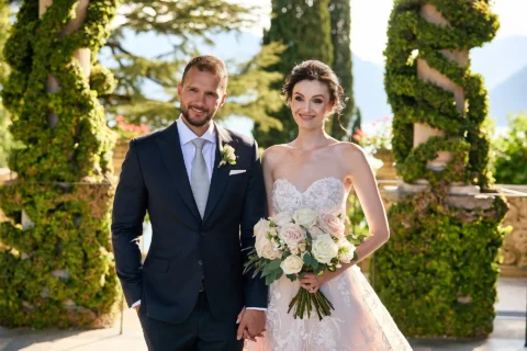 classic lake como elopement eva michal