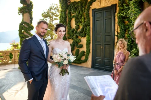 classic lake como elopement eva michal