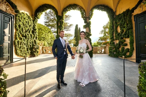 classic lake como elopement eva michal