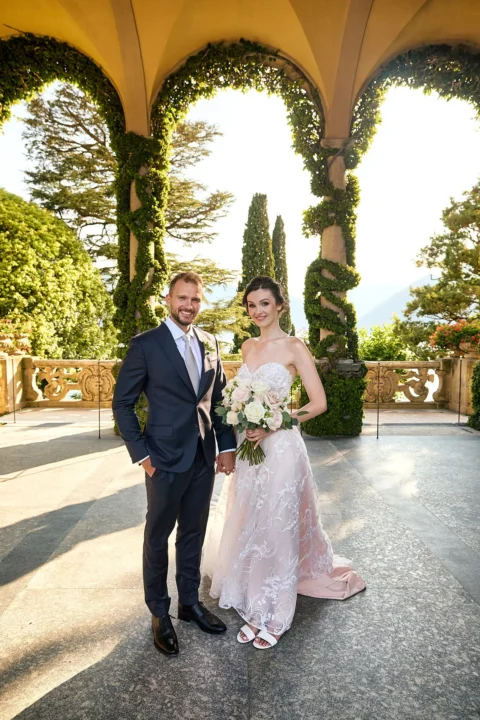 classic lake como elopement eva michal