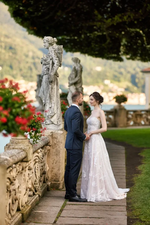 classic lake como elopement eva michal