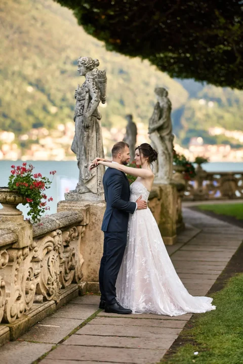 classic lake como elopement eva michal