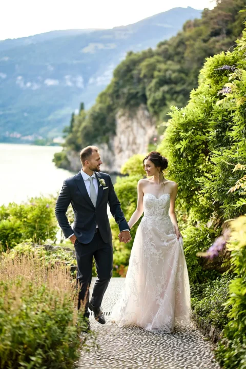 classic lake como elopement eva michal