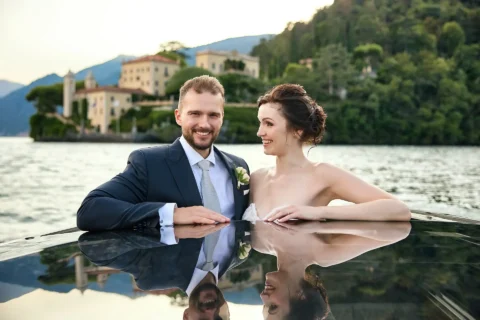 classic lake como elopement eva michal