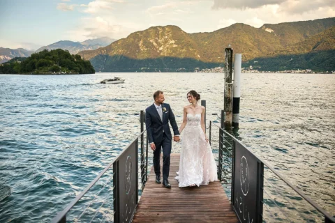 classic lake como elopement eva michal