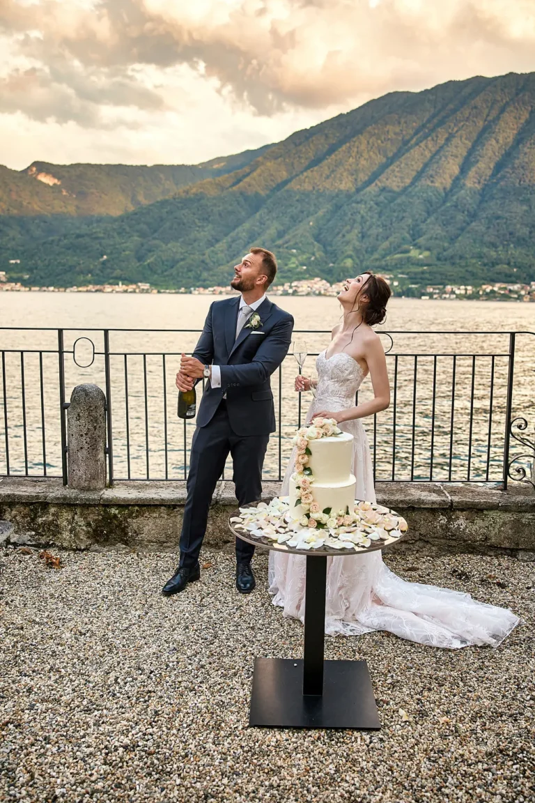 classic lake como elopement eva michal