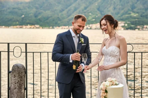 classic lake como elopement eva michal