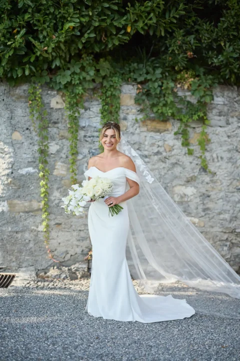 classic lake como elopement melissa eric