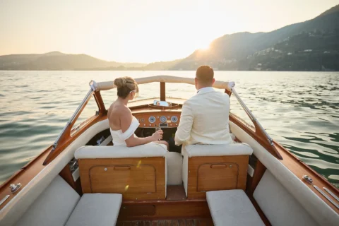 classic lake como elopement melissa eric