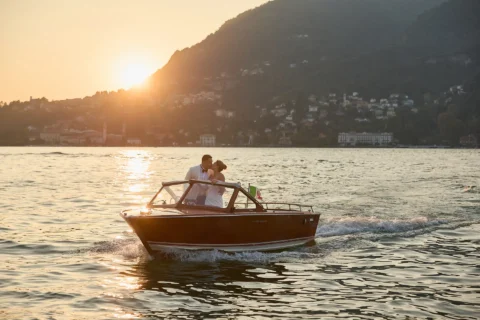 classic lake como elopement melissa eric