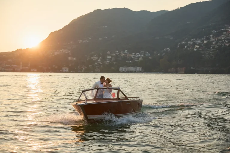 classic lake como elopement melissa eric