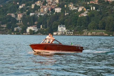 classic lake como elopement melissa eric
