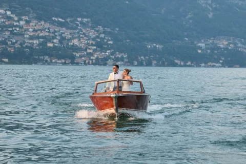 classic lake como elopement melissa eric