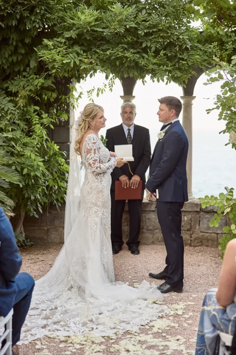 classic sorrento wedding amanda jeff