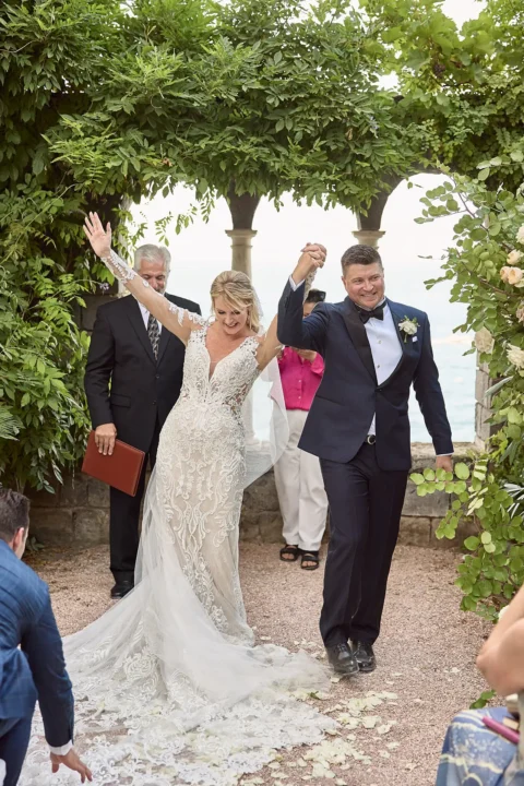 classic sorrento wedding amanda jeff