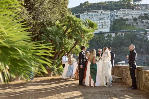 classic sorrento wedding amanda jeff