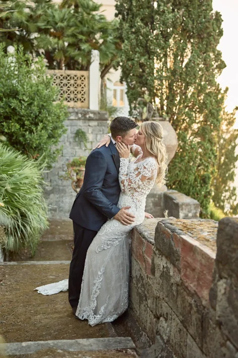 classic sorrento wedding amanda jeff