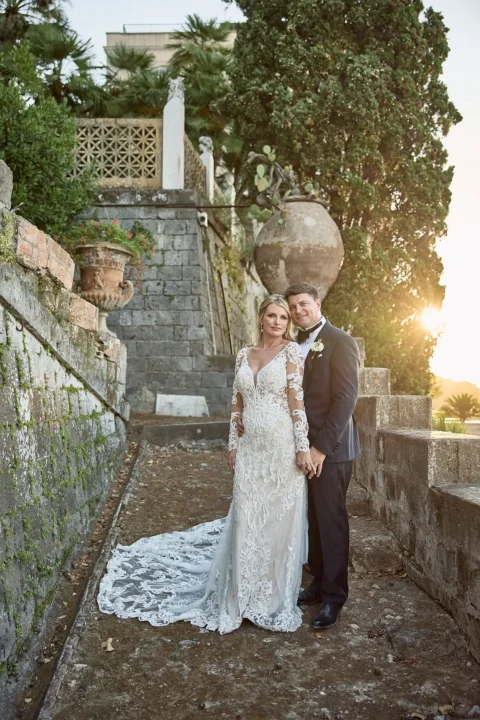 classic sorrento wedding amanda jeff