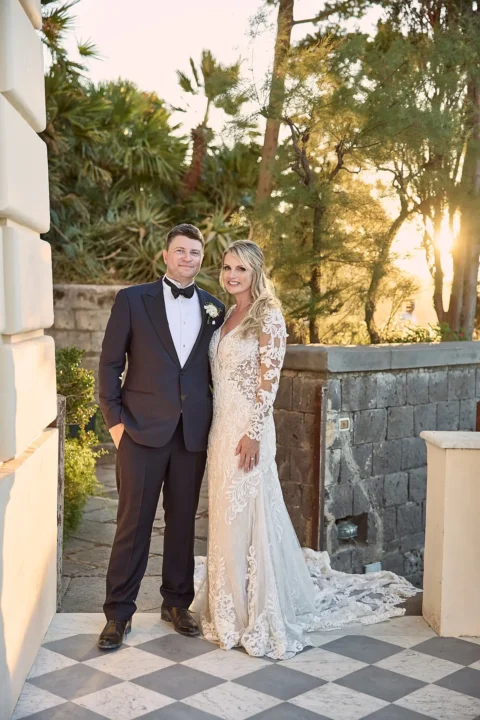 classic sorrento wedding amanda jeff