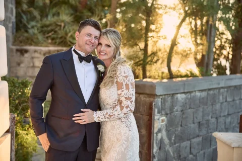 classic sorrento wedding amanda jeff