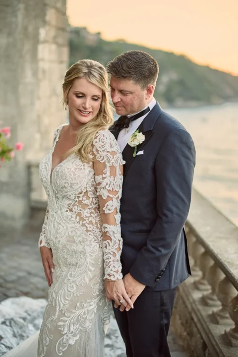 classic sorrento wedding amanda jeff