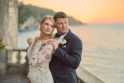 classic sorrento wedding amanda jeff