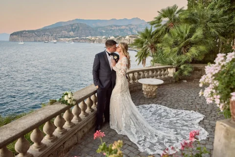 classic sorrento wedding amanda jeff