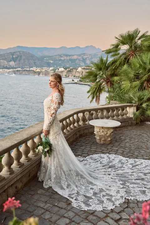 classic sorrento wedding amanda jeff