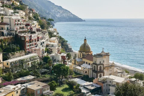 classic stylish positano elopement loran andrew