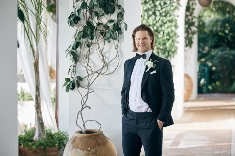 classic stylish positano elopement loran andrew