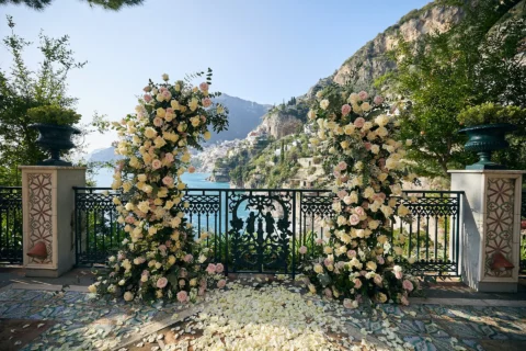 classic stylish positano elopement loran andrew