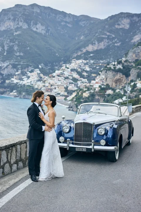 classic stylish positano elopement loran andrew