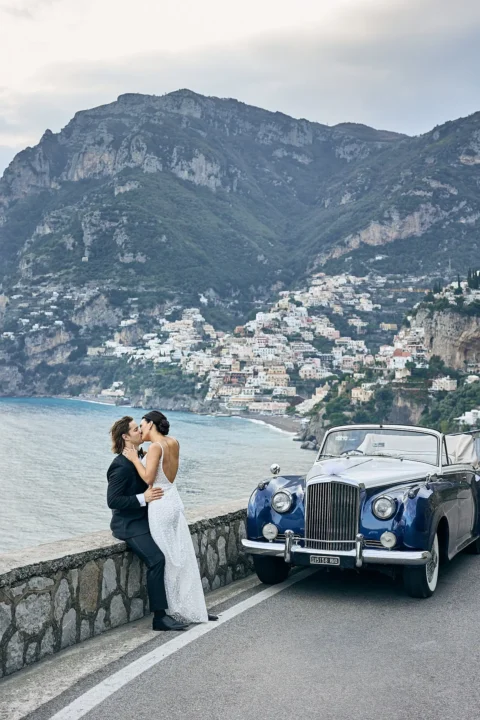 classic stylish positano elopement loran andrew