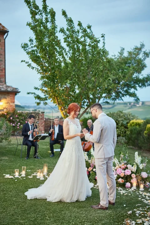 dusk vow ceremony emma ashley