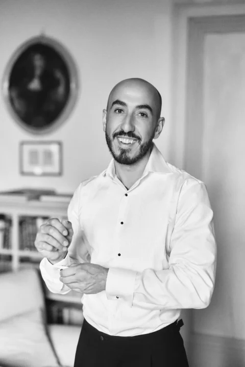 elegant castle elopement billie nick