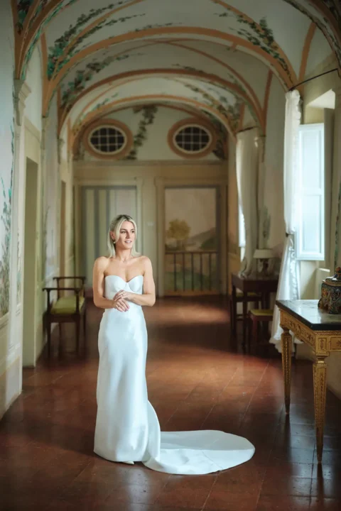 elegant castle elopement billie nick