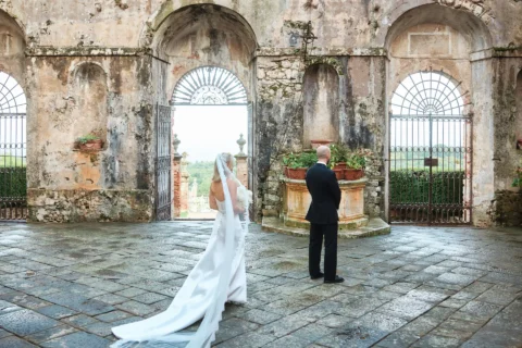 elegant castle elopement billie nick