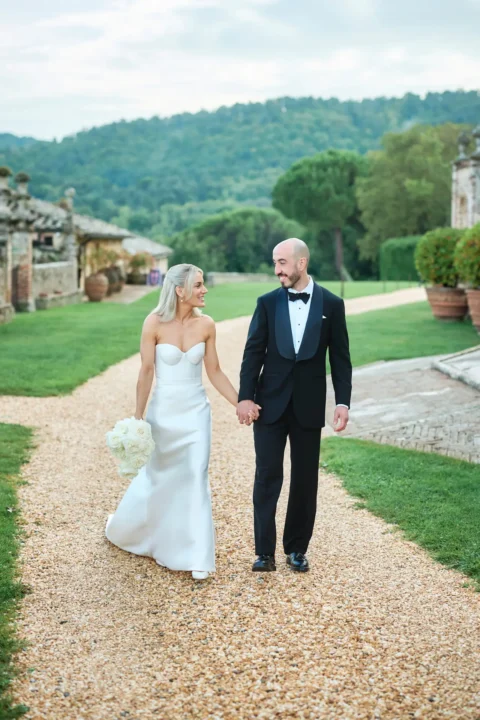 elegant castle elopement billie nick