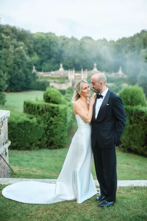 elegant castle elopement billie nick