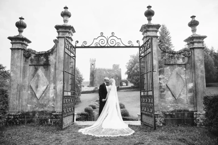 elegant castle elopement billie nick