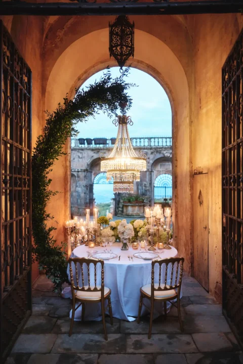 elegant castle elopement billie nick