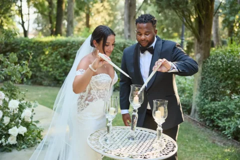 elegant small wedding alexa myles