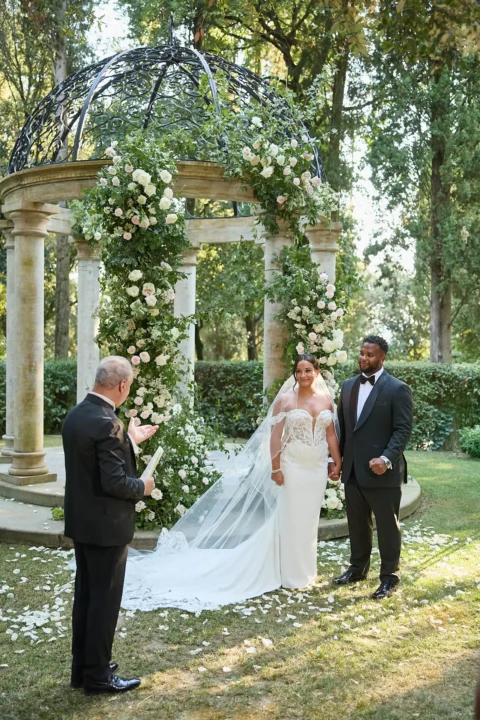 elegant small wedding alexa myles