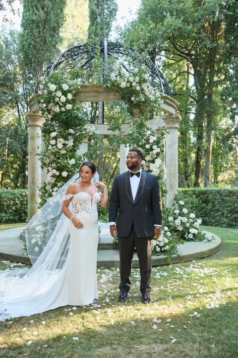 elegant small wedding alexa myles