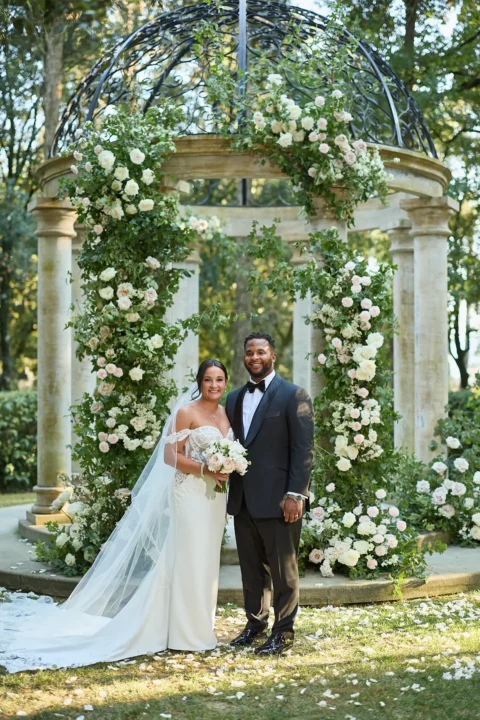 elegant small wedding alexa myles